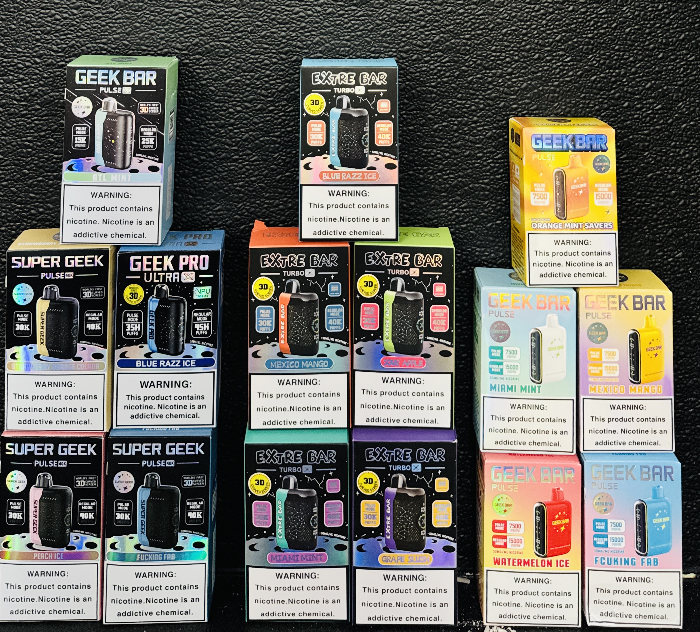 Vape Brands – Geek Bar & Extre Bar
