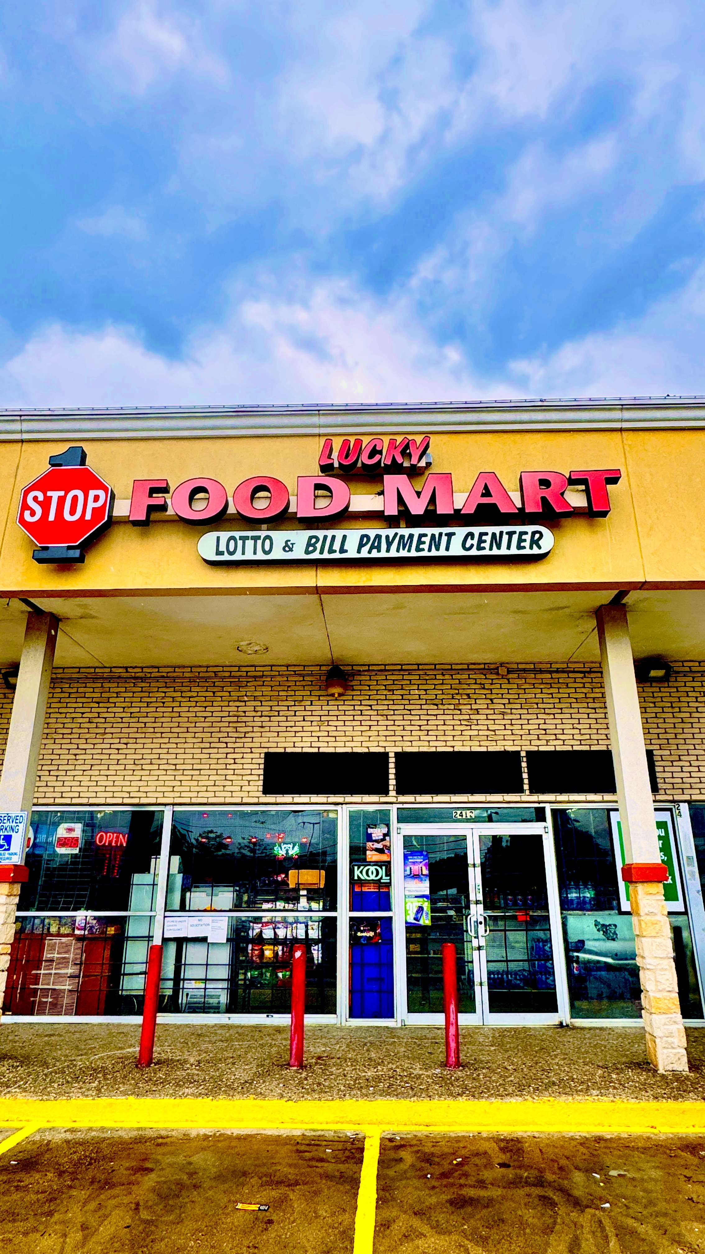 Lucky Food Mart Storefront